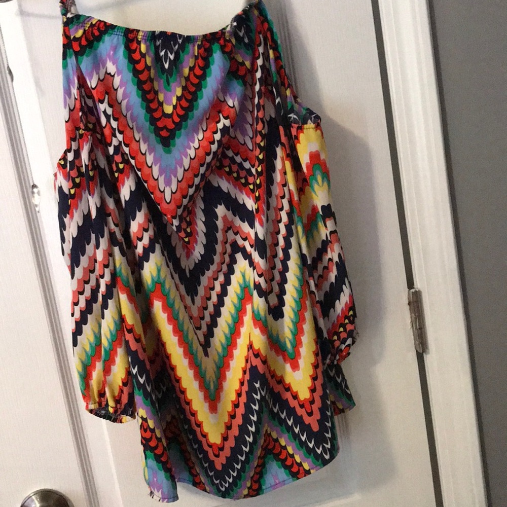 Colorful fancy/casual dress.